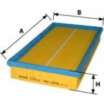 Фильтр воздушный GOODWILL AG 229