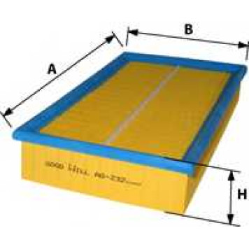 Фильтр воздушный GOODWILL AG 232