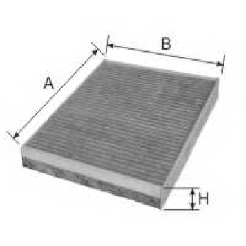 Фильтр салонный GOODWILL AG 278 CFC