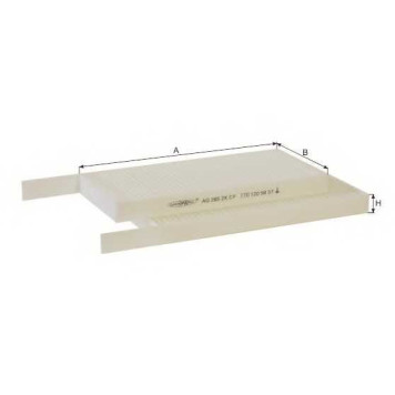 Фильтр салонный GOODWILL AG 285 2K CF