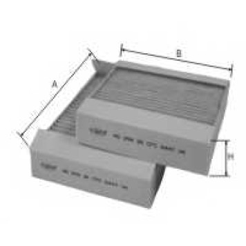 Фильтр салонный GOODWILL AG 294 2K CFC