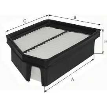 Фильтр воздушный GOODWILL AG 347