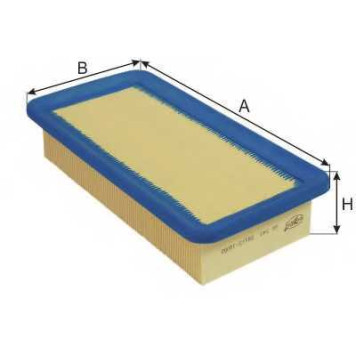 Фильтр воздушный GOODWILL AG 349