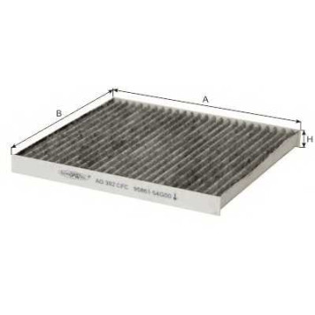 Фильтр салонный GOODWILL AG 392 CFC