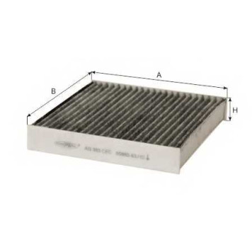 Фильтр салонный GOODWILL AG 393 CFC
