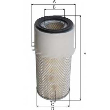 Фильтр воздушный GOODWILL AG 615