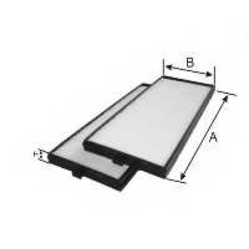 Фильтр салонный GOODWILL AG 618 2K CF