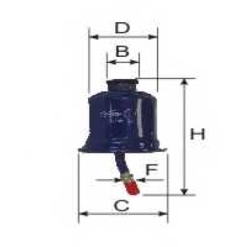 Фильтр топливный GOODWILL FG 103