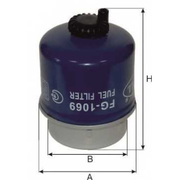 Фильтр топливный GOODWILL FG 1069