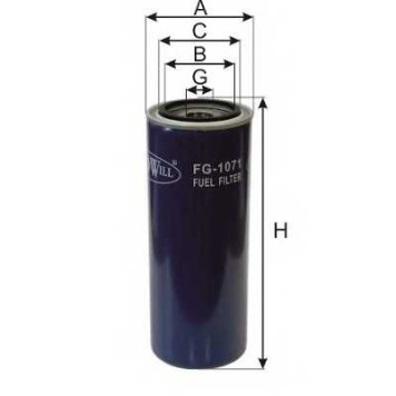 Фильтр топливный GOODWILL FG 1071