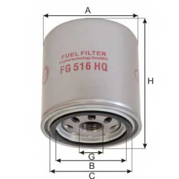 Фильтр топливный GOODWILL FG 516 HQ