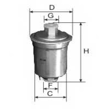 Фильтр топливный GOODWILL FG 521
