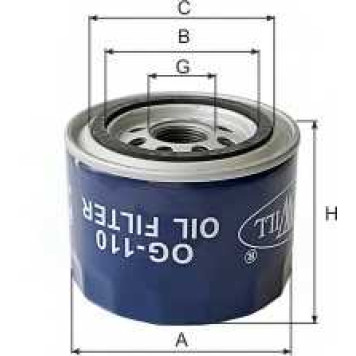 Фильтр масляный GOODWILL OG 110 HQ