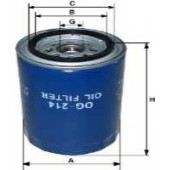 Фильтр масляный GOODWILL OG 214 HQ