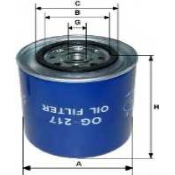 Фильтр масляный GOODWILL OG 217