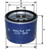 Фильтр масляный GOODWILL OG 311 HQ