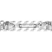 Приводной вал GSP GDS83002 / 203002