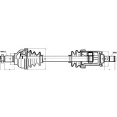 Приводной вал GSP GDS85047 / 205047