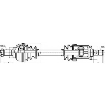 Приводной вал GSP GDS85047 / 205047