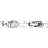Приводной вал GSP GDS10026 / 210026