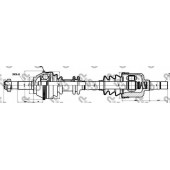 Приводной вал GSP GDS10037 / 210037