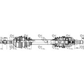 Приводной вал GSP GDS10043 / 210043