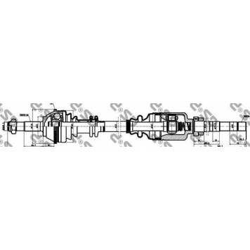 Приводной вал GSP GDS10104 / 210104