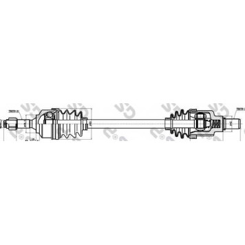 Приводной вал GSP GDS10181 / 210181