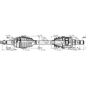 Приводной вал GSP GDS18027 / 218027