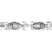 Приводной вал GSP GDS18028 / 218028