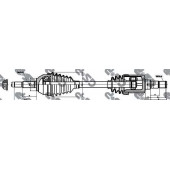 Приводной вал GSP GDS18263 / 218263