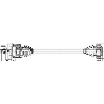 Приводной вал GSP GDS35008 / 235008