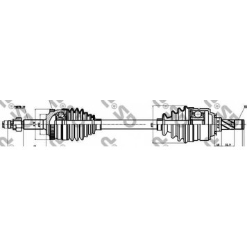 Приводной вал GSP GDS44027 / 244027