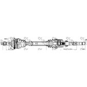 Приводной вал GSP GDS45011 / 245011