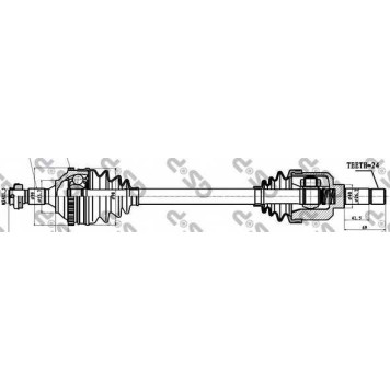 Приводной вал GSP GDS45152 / 245152