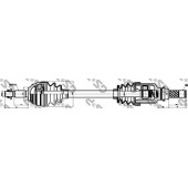 Приводной вал GSP GDS50353 / 250353