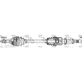 Приводной вал GSP GDS50354 / 250354