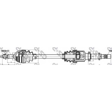 Приводной вал GSP GDS50354 / 250354