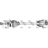 Приводной вал GSP GDS50401 / 250401