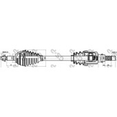 Приводной вал GSP GDS50405 / 250405