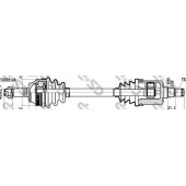 Приводной вал GSP GDS51009 / 251009