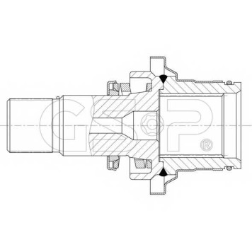 Приводной вал GSP 261192