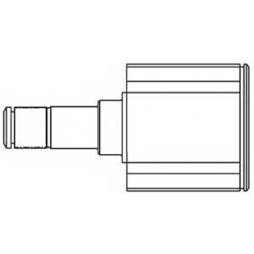 Шарнирный комплект приводного вала GSP GCI88002 / 608002