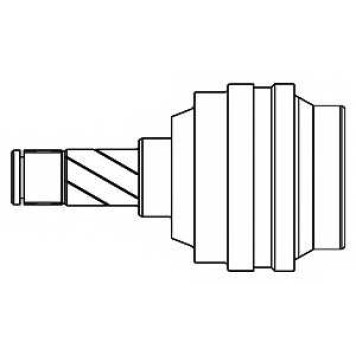 Шарнирный комплект приводного вала GSP GCI44004 / 644004