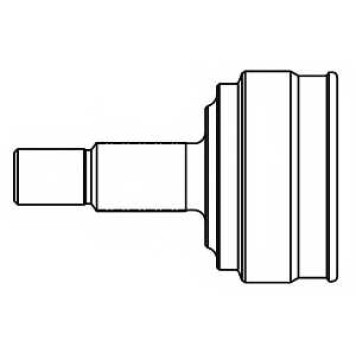 Шарнирный комплект приводного вала GSP GCO44020 / 844020