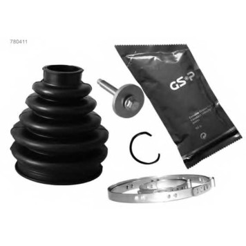 Монтажный комплект, сильфон приводного вала GSP GBK80411 / 780411
