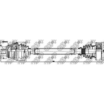 Приводной вал GSP GDS83003 / 203003