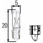 Лампа накаливания W2.3W 12В 2.3Вт HELLA 8GP 938 026-001