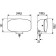 Противотуманная фара HELLA Jumbo 320 FF / 1NE 008 773-031