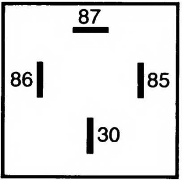 Реле рабочего тока HELLA 043068 / 4RA 007 957-001-2
